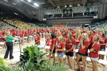 New MU students crack open the books; Retention Rate Up Too New MU students crack open the books; Retention Rate Up Too